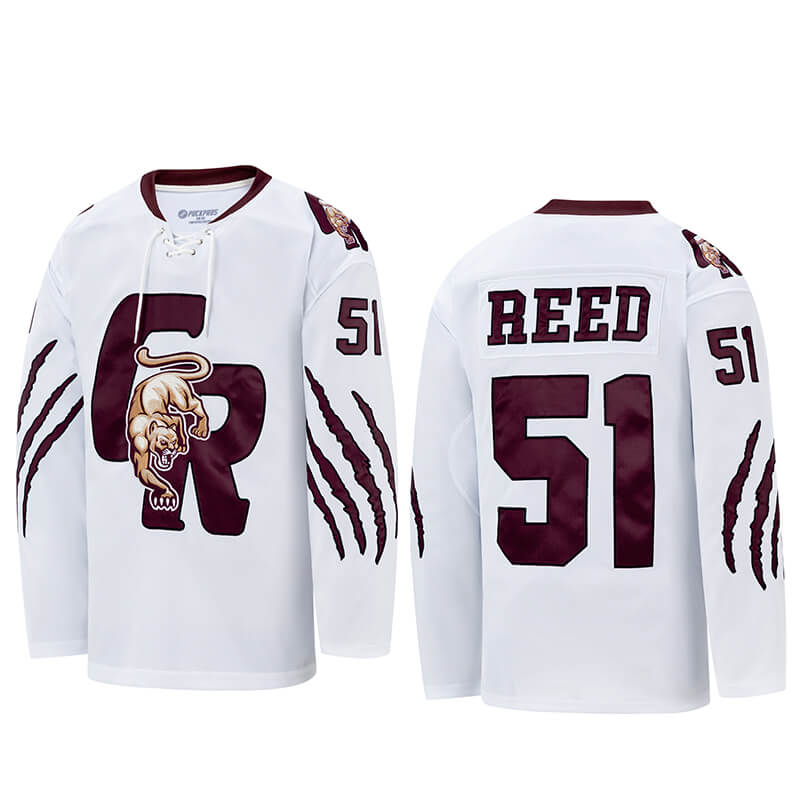Custom Tackle Twill Embroidery Hockey Jersey